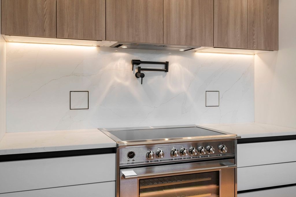 Interior, Kitchen, Marble Walls