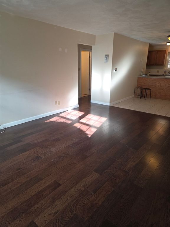 Empty room, Interior, Kitchen, Wood Texture Flooring