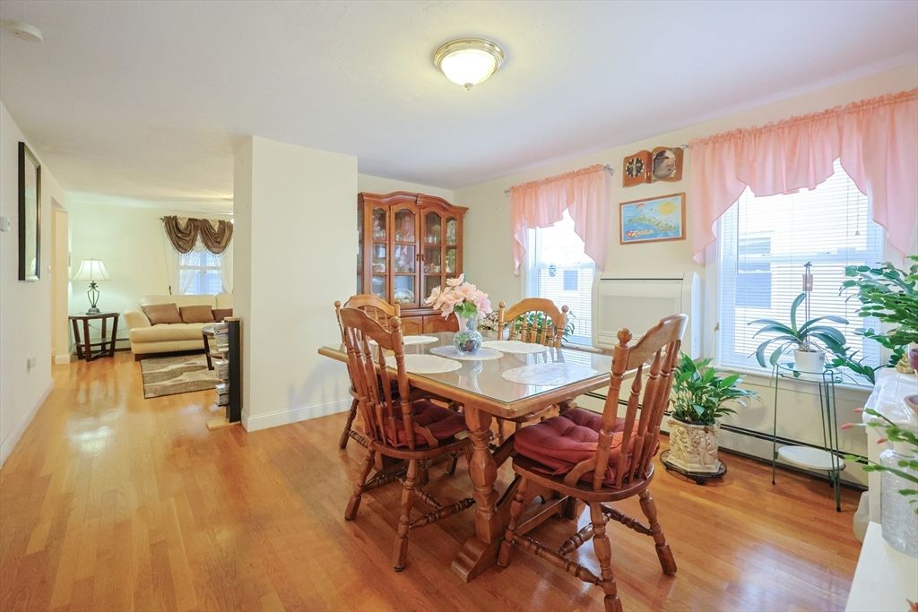 Dining room, Interior, Wood Texture Flooring