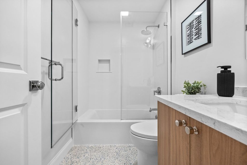 Bathroom, Glass Shower, Interior
