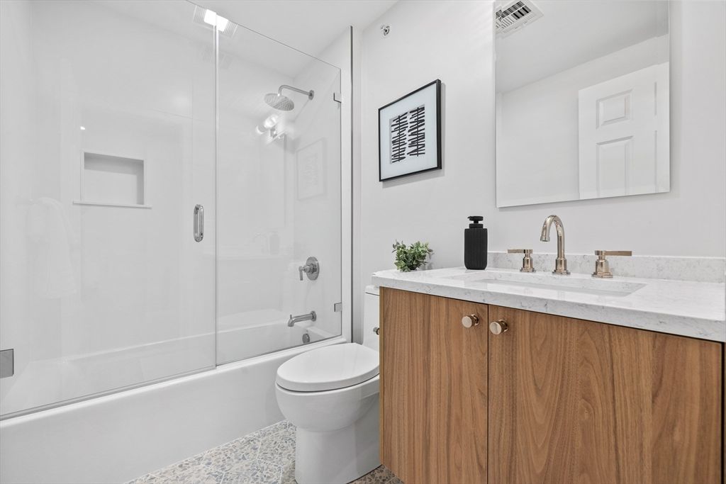 Bathroom, Glass Shower, Interior