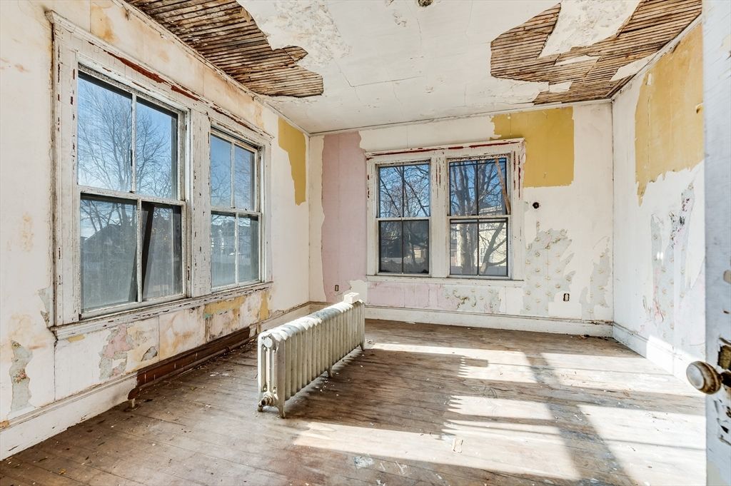 Empty room, Interior, Wood Texture Flooring