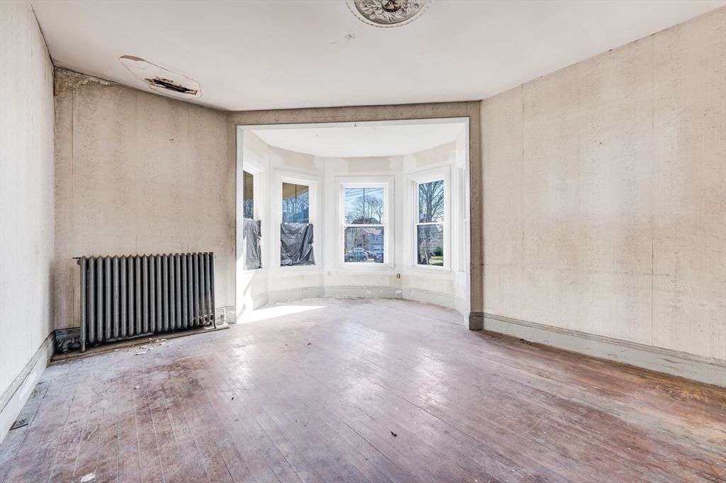 Empty room, Interior, Wood Texture Flooring