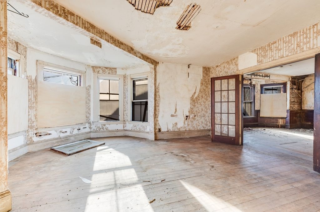 Empty room, Interior, Wood Texture Flooring