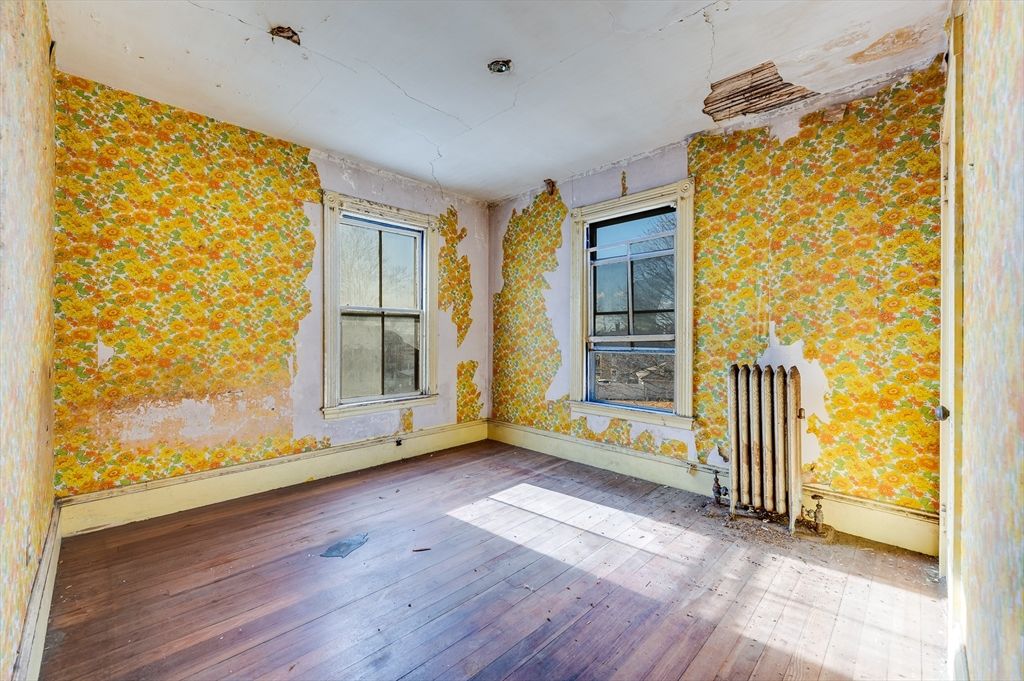Empty room, Interior, Wood Texture Flooring
