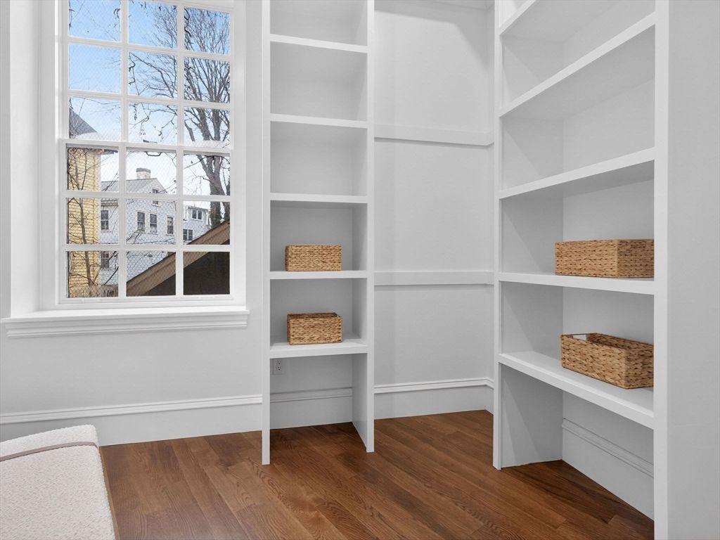 Interior, Walk-in Closets, Wood Texture Flooring