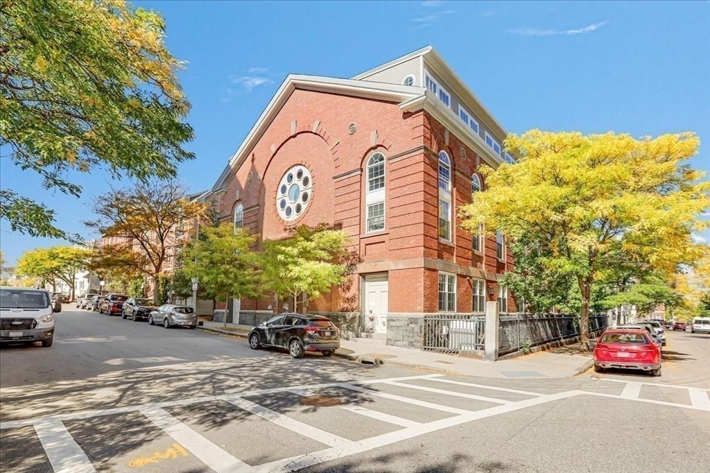 Exterior, Facade, Brick Facade, Condo Building