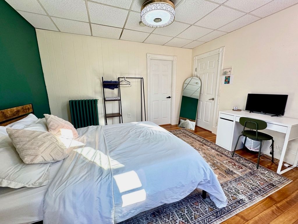 Bedroom, Home Office, Interior, Wood Texture Flooring