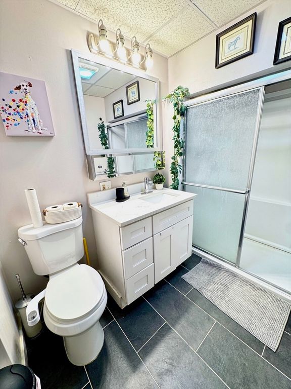 Bathroom, Dual Sink Vanities, Glass Shower, Interior