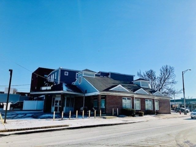 Exterior, Facade, Brick Facade, Cape Cod
