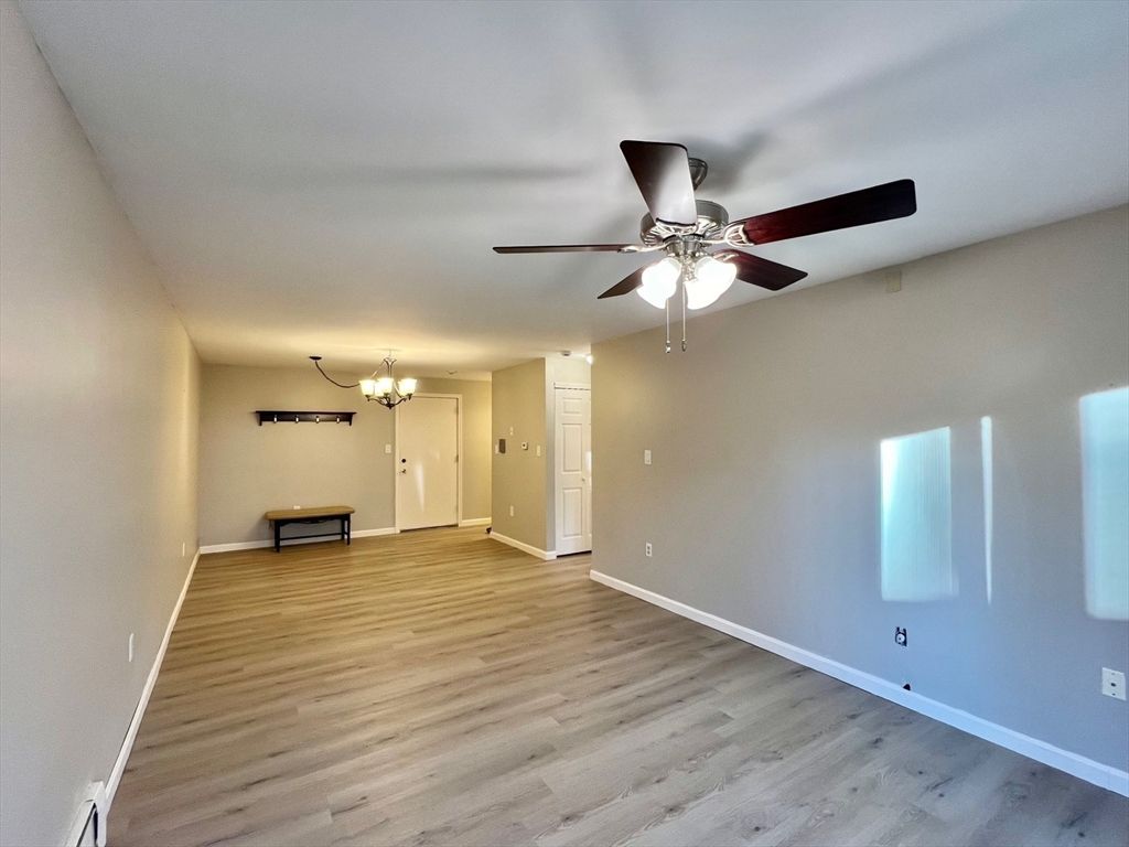 Chandelier, Empty room, Interior, Wood Texture Flooring