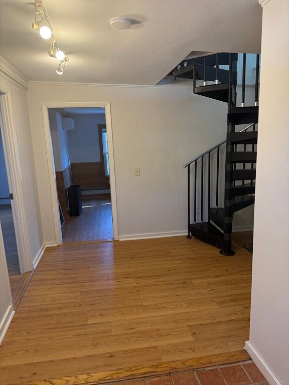 Empty room, Interior, Wood Texture Flooring