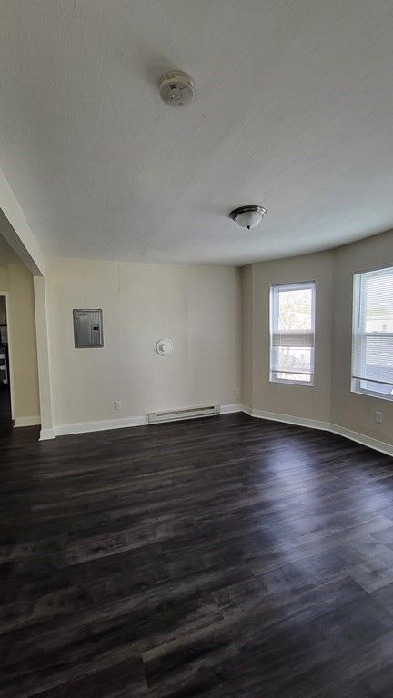 Empty room, Interior, Wood Texture Flooring