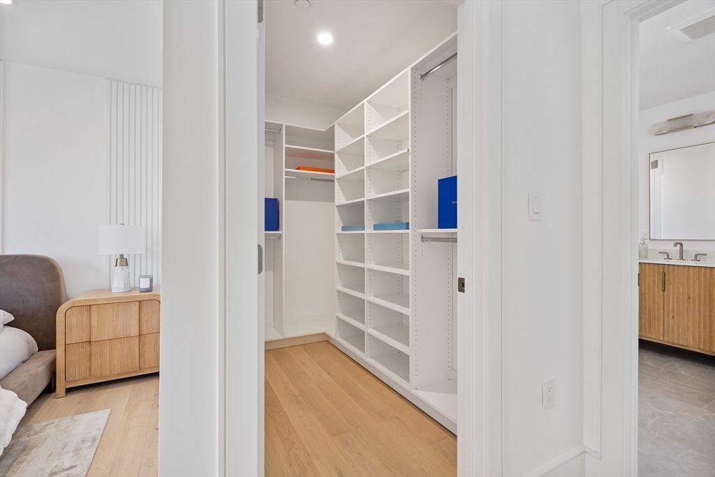 Interior, Recessed Lighting, Walk-in Closets, Wood Texture Flooring