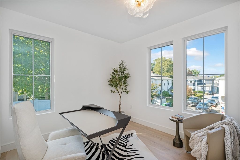 Home Office, Interior, Wood Texture Flooring