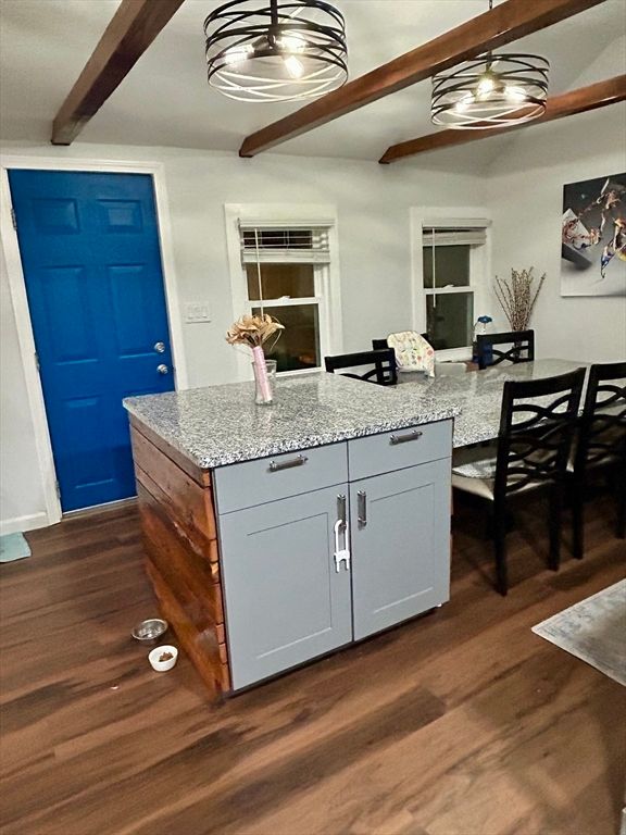 Dining room, Interior, Wooden Beams, Wood Texture Flooring