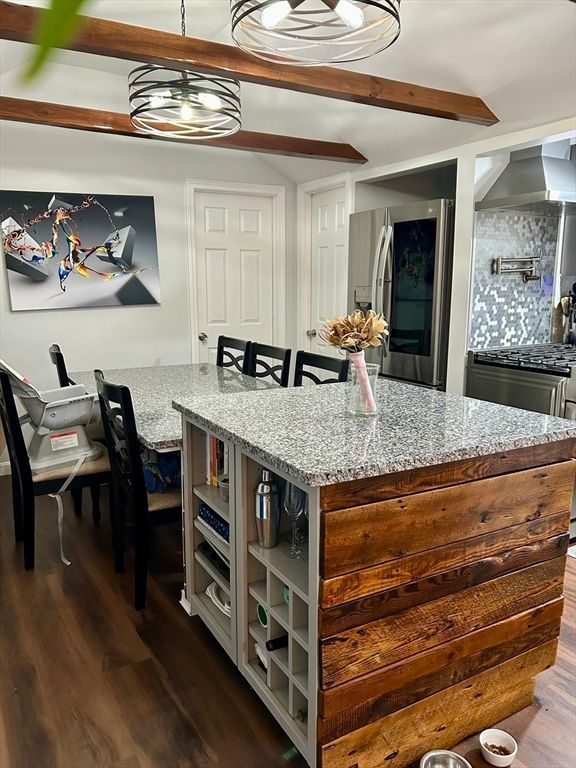 Interior, Wooden Beams, Wood Texture Flooring