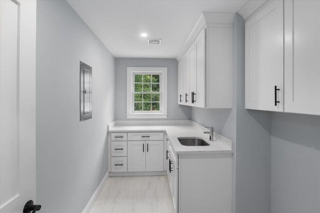 Interior, Kitchen, Marble, Recessed Lighting