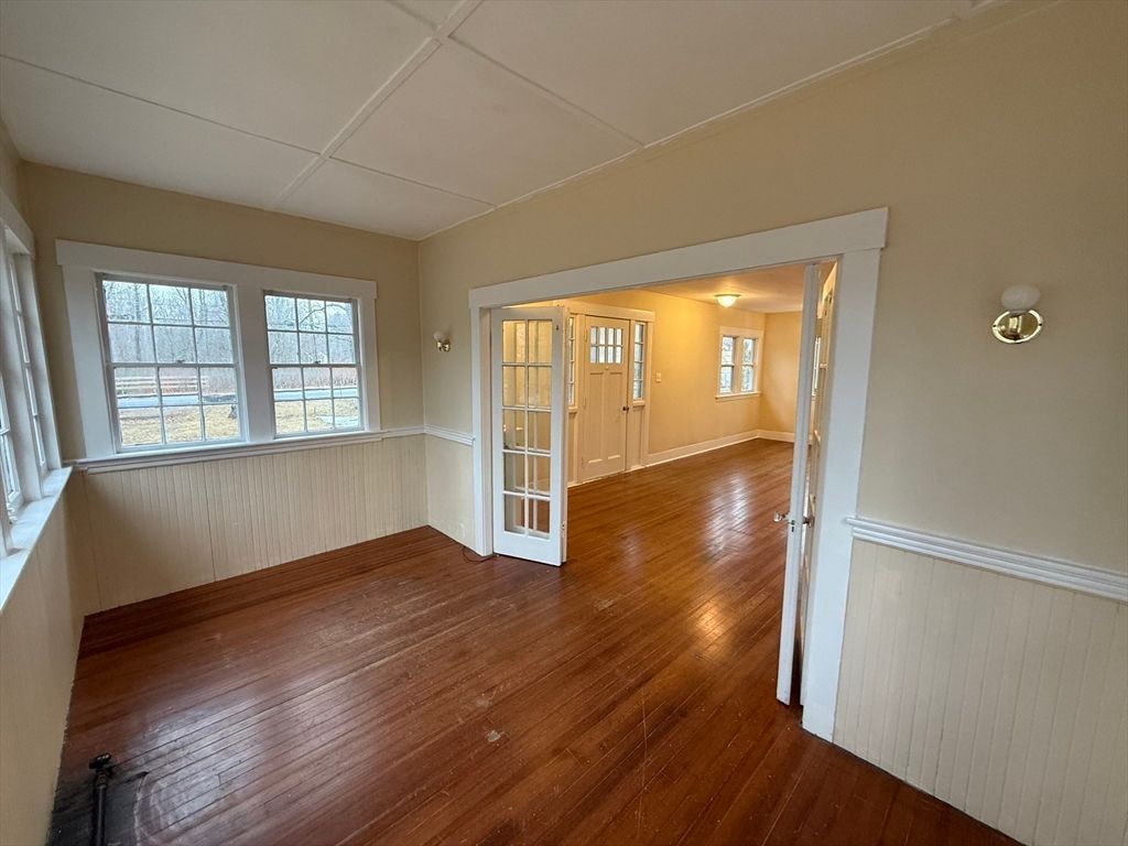 Empty room, Interior, Wood Texture Flooring