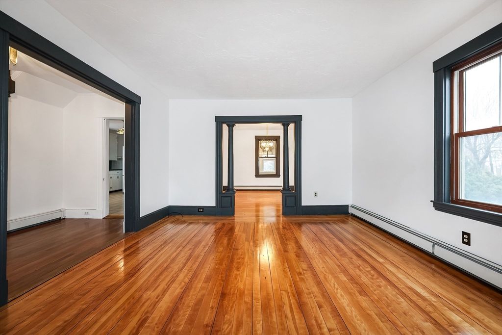 Empty room, Interior, Wood Texture Flooring