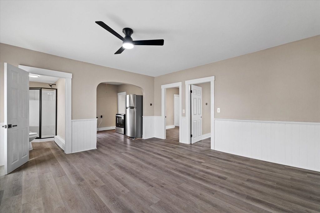 Empty room, Interior, Wood Texture Flooring