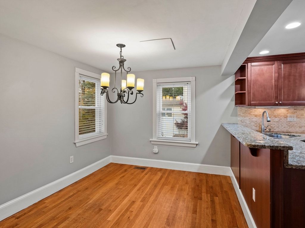 Chandelier, Interior, Recessed Lighting, Wood Texture Flooring