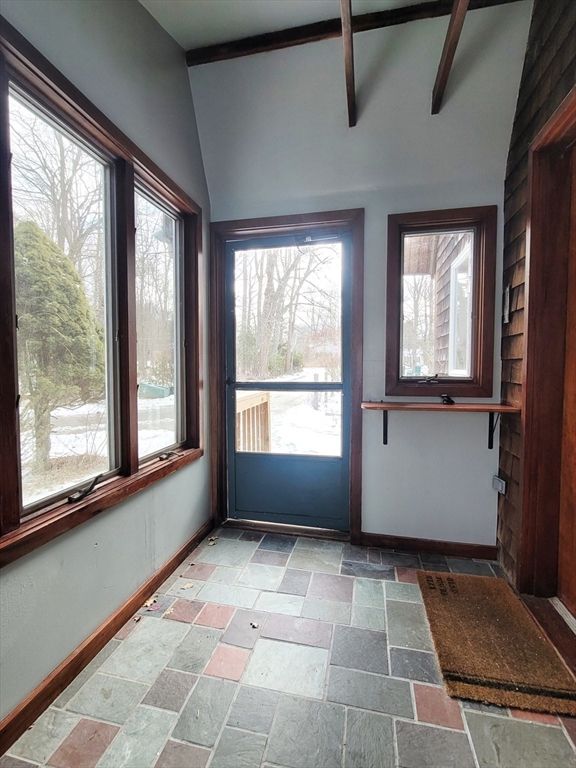 Interior, Wooden Beams