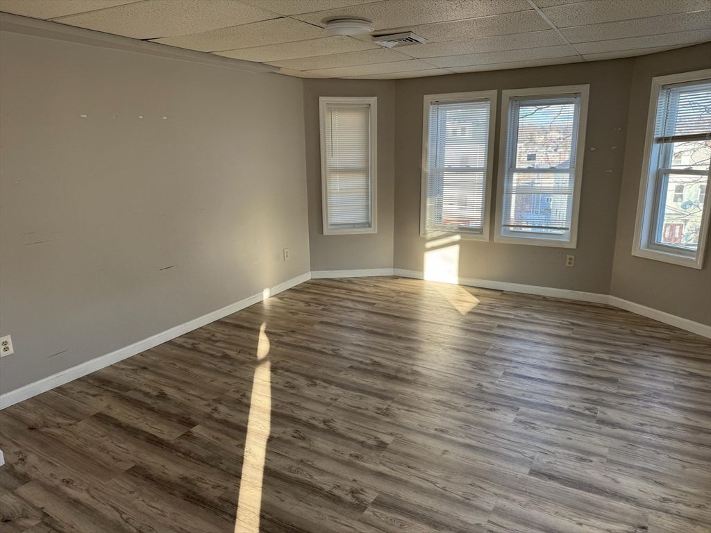 Empty room, Interior, Wood Texture Flooring