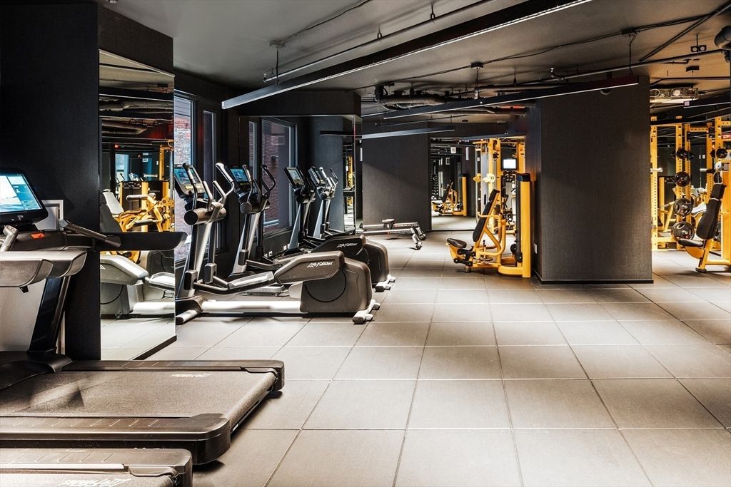 Fitness Equipment, Gym, Interior