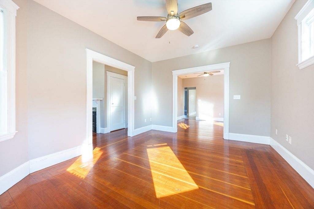 Empty room, Interior, Wood Texture Flooring