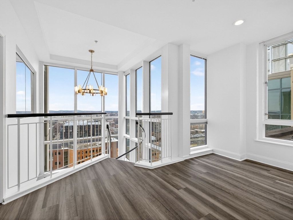 Chandelier, Interior, Recessed Lighting, Wood Texture Flooring