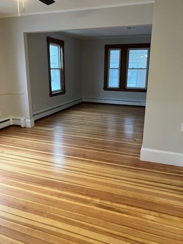 Empty room, Interior, Wood Texture Flooring
