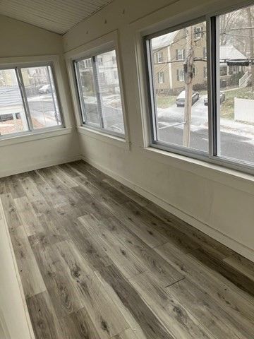 Empty room, Interior, Wood Texture Flooring