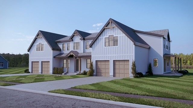 Attached, Exterior, Facade, Farmhouse