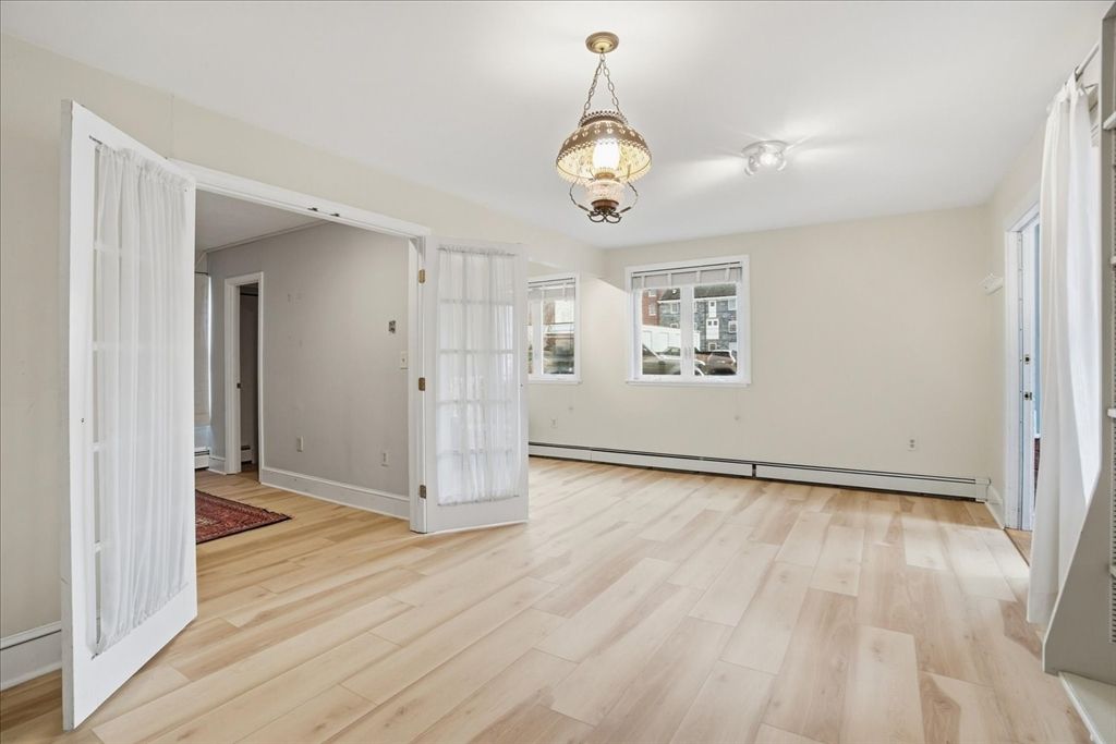 Empty room, Interior, Wood Texture Flooring
