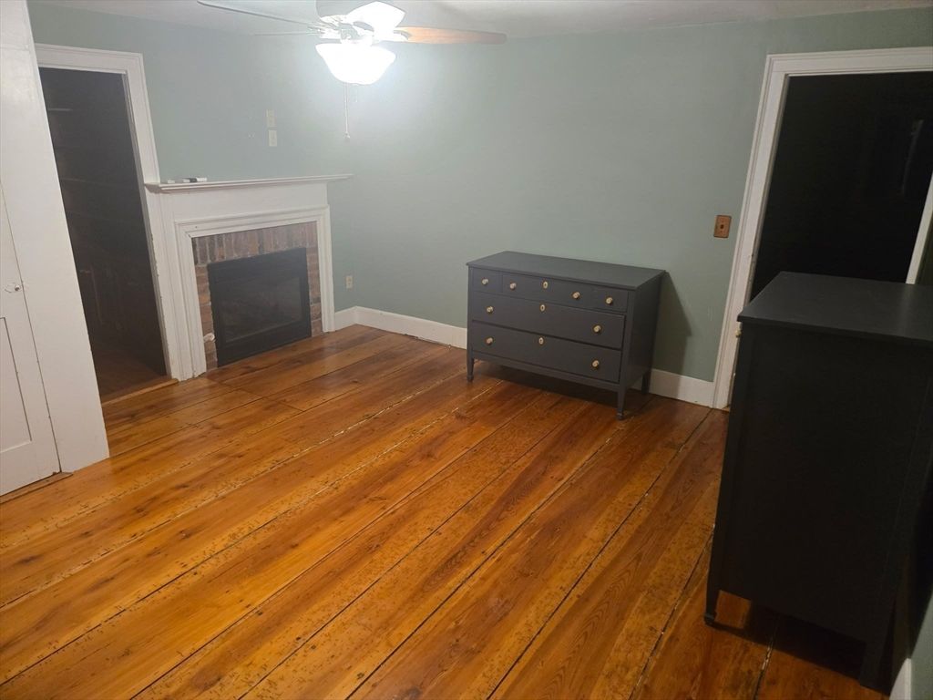Fireplace, Interior, Wood Texture Flooring