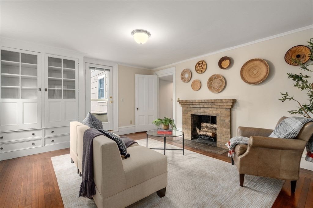 Fireplace, Interior, Living room, Wood Texture Flooring