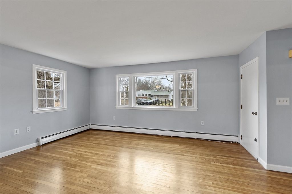 Empty room, Interior, Wood Texture Flooring