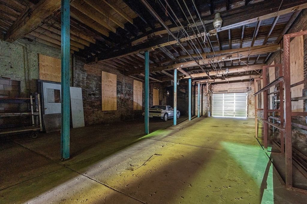 Interior, Stone Walls, Wooden Beams