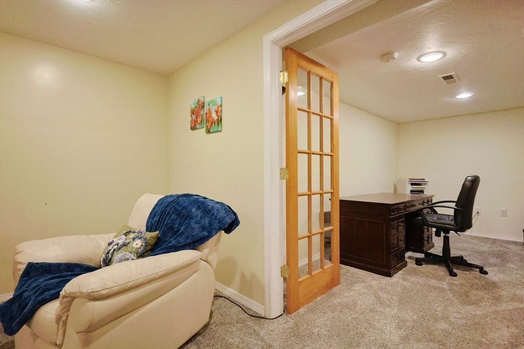 Home Office, Interior, Recessed Lighting