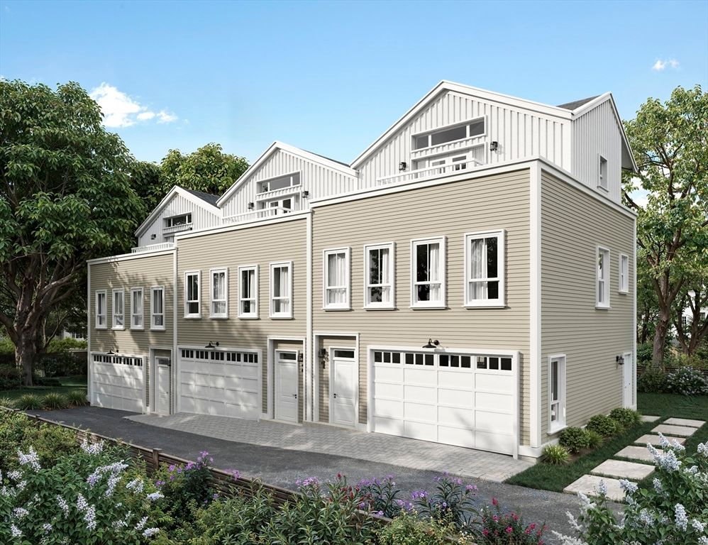 Attached, Exterior, Facade, Rowhouse