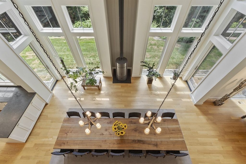 Fireplace, Interior, Wood Texture Flooring