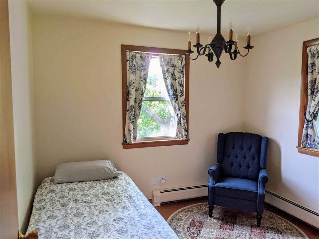 Bedroom, Chandelier, Interior, Wood Texture Flooring