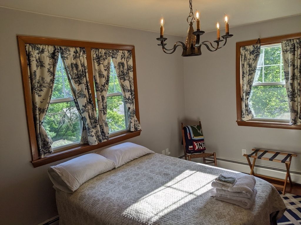 Bedroom, Chandelier, Interior