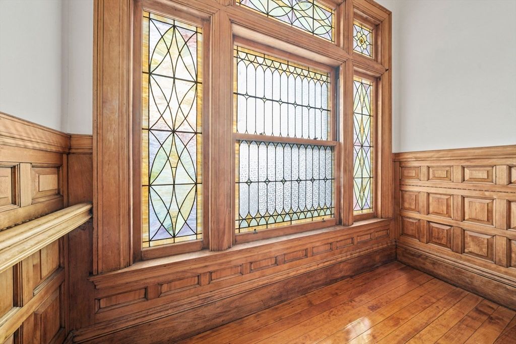 Empty room, Interior, Wood Texture Flooring, Wooden Walls