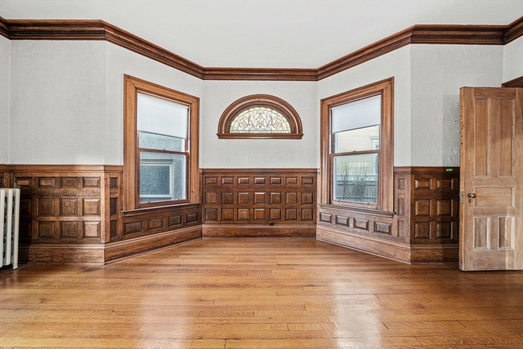 Empty room, Interior, Wood Texture Flooring