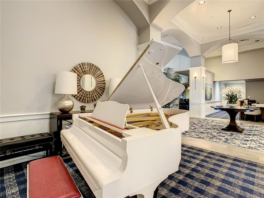 Interior, Pendant Lights, Piano, Recessed Lighting