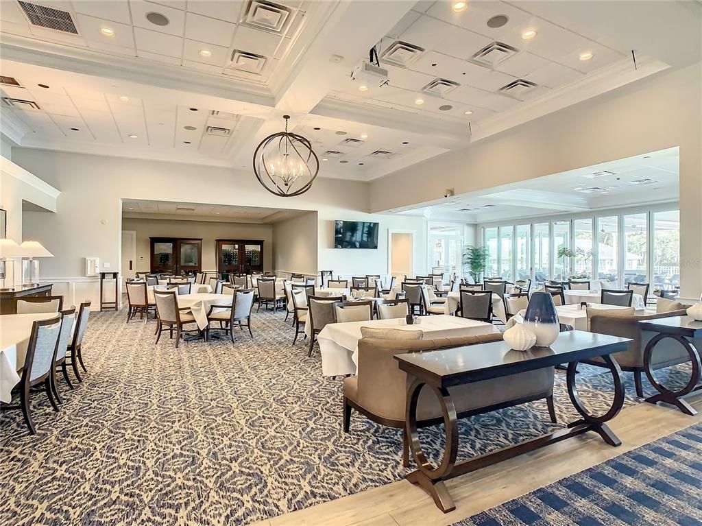 Dining room, Interior, Pendant Lights, Recessed Lighting