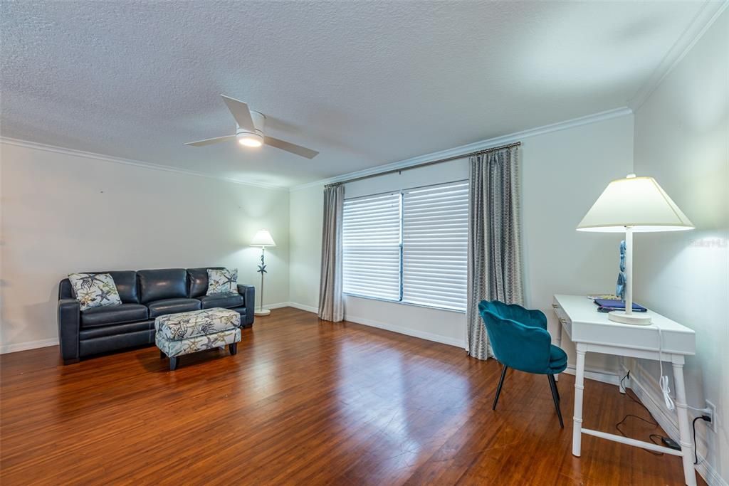 Home Office, Interior, Wood Texture Flooring