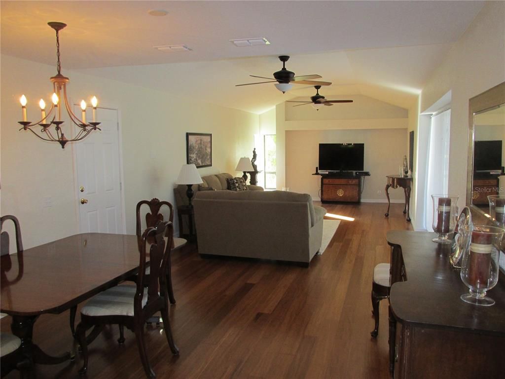 Chandelier, Dining room, Interior, Living room, Wood Texture Flooring
